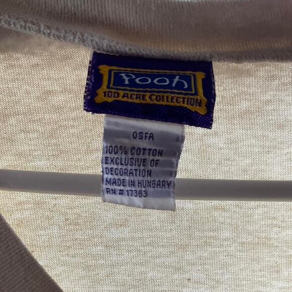 Vintage 90s Tigger 100 Acre Collection Shirt Adult OSFA - Picture 2 of 4